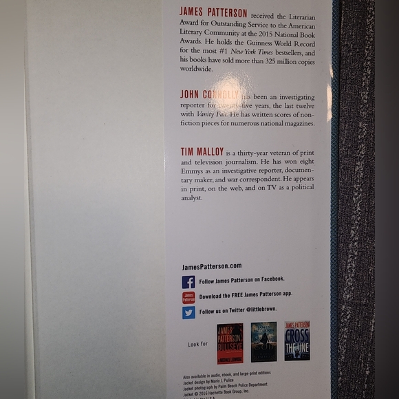 Filthy Rich by James Patterson Book #1 Best Seller - Picture 5 of 5